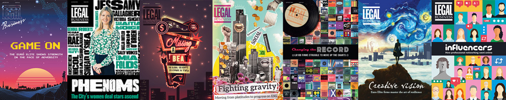 Legal Business past issue covers