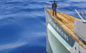 latham ship illustration