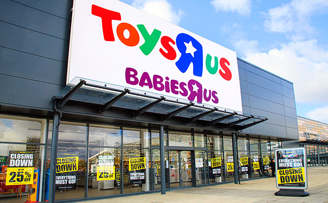High street collapse sees Global 100 players line up on Toys R Us and Maplin failures