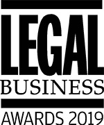 Legal Business Awards 2019 logo