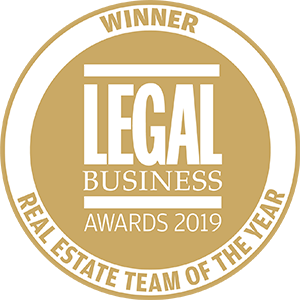 Winner of Legal Business Awards 2019: Real Estate Team of the Year