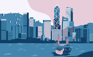 Hong Kong illustration