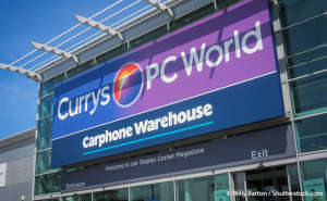 Currys PCWorld/Carphone Warehouse store