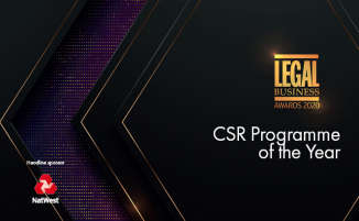 Legal Business Awards 2020 – CSR Programme of the Year