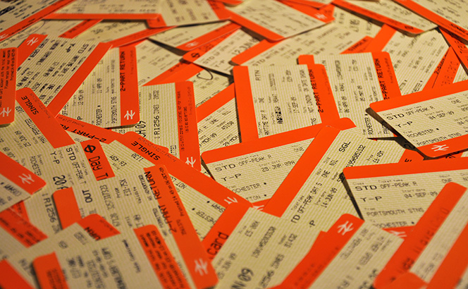 Train tickets cases