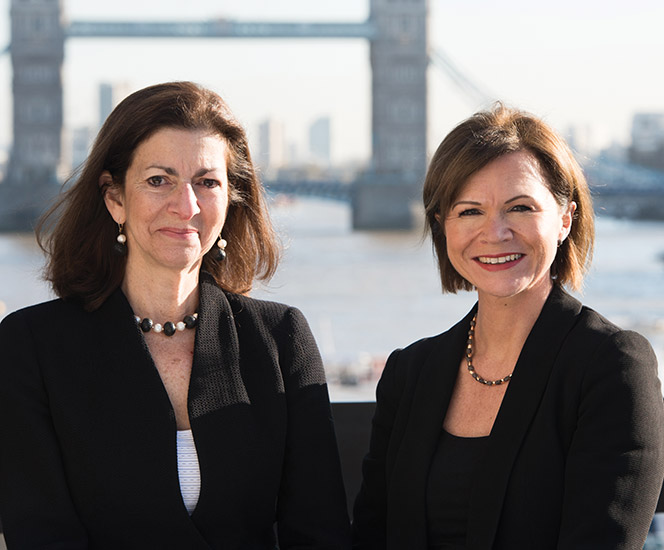 Therese Pritchard and Lisa Mayhew
