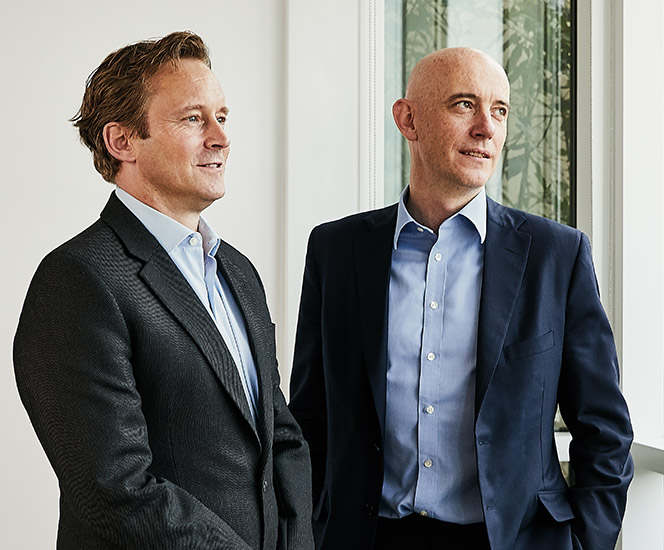 Paul Dolman and Ian Shawyer