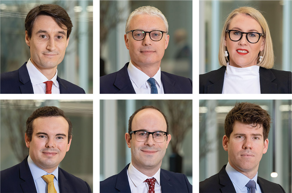 Partners Rob Fidoe, Barry Hembling and Rebecca Williams (co-head of London dispute resolution); Senior associates Alexander Creswick, Andreas Efstathiou and Mark McAllister-Jones