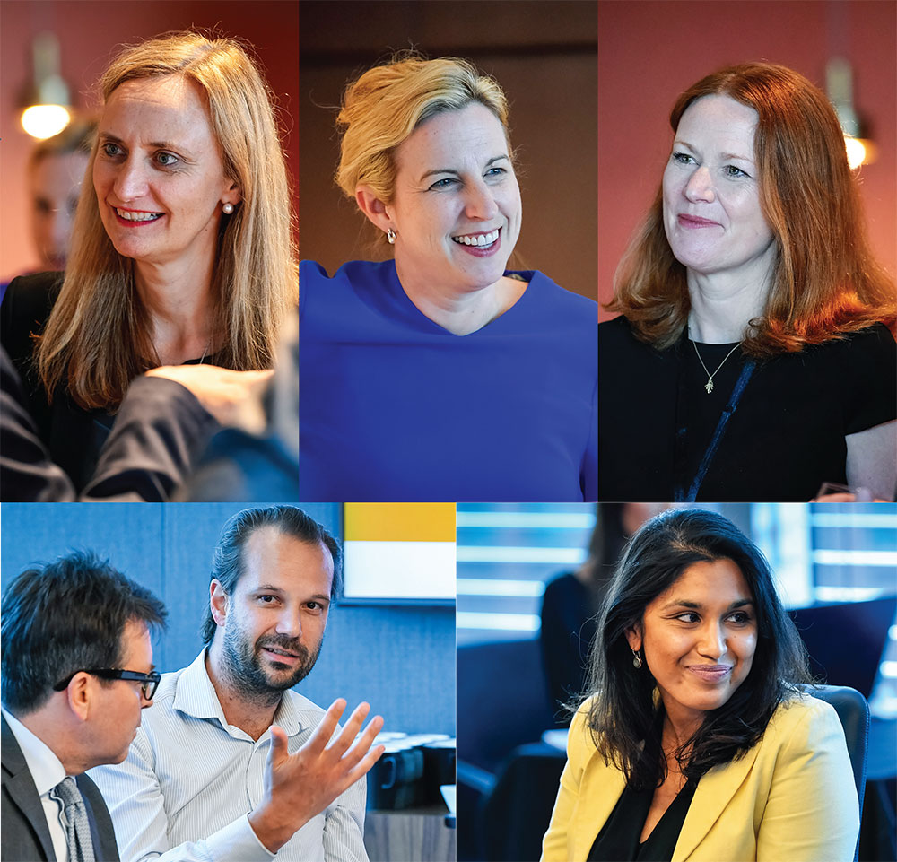 photos from the Mayer Brown In-house debate