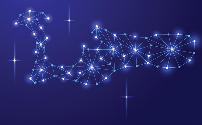 Cayman Islands star map