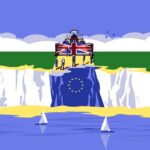 The edge of the cliff